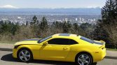 Yellow 2010 Chevrolet Camaro 2SSRS low miles manual For Sale (5)