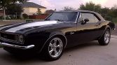 Black 1967 Chevrolet Camaro baseSS badging 6.2L LS For Sale (1)