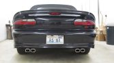 Black 1996 Chevrolet Camaro RS Convertible V6 5-speed For Sale (8)