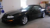 Black 1999 Chevrolet Camaro convertible 3.8-liter V6 For Sale (1)