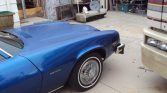 Blue 1975 Chevrolet Camaro V8 no rust good condition For Sale (4)