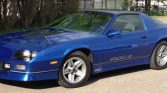 Blue 1987 Chevrolet Camaro IROC-Z 305 TPI automatic For Sale (2)