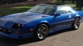 Blue 1987 Chevrolet Camaro IROC-Z 305 TPI automatic For Sale (8)
