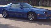 Blue 1987 Chevrolet Camaro IROC-Z 305 TPI automatic For Sale (9)