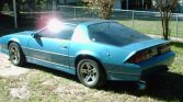 Bright Blue 1985 Chevrolet Camaro IROC-Z low miles For Sale (2)