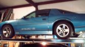 Bright Blue 1985 Chevrolet Camaro IROC-Z low miles For Sale (8)