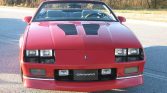 Bright Red 1988 Chevrolet Camaro IROC-Z Convertible For Sale (1)
