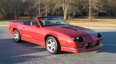 Bright Red 1988 Chevrolet Camaro IROC-Z Convertible For Sale (7)