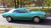 Emerald Turquoise Metallic 1967 Chevrolet Camaro SS Clone For Sale (6)