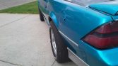 Light blue 1986 Chevrolet Camaro with rebuilt motor For Sale (5)