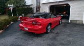 Red 2002 Chevrolet Camaro SS with LS3 engine For Sale (1)