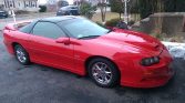 Red 2002 Chevrolet Camaro SS with LS3 engine For Sale (3)