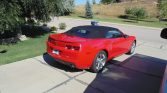 Red 2012 Chevrolet Camaro LT1 V6 Convertible low miles For Sale (3)