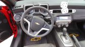 Red 2012 Chevrolet Camaro LT1 V6 Convertible low miles For Sale (6)