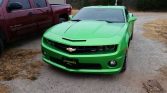 Synergy Green 2011 Chevrolet Camaro 2SS good condition For Sale (1)