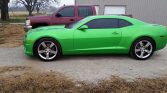 Synergy Green 2011 Chevrolet Camaro 2SS good condition For Sale (2)