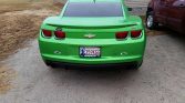 Synergy Green 2011 Chevrolet Camaro 2SS good condition For Sale (3)