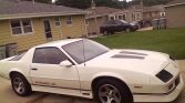 White 1988 Chevrolet Camaro IROC-Z Hatchback 2DR For Sale (1)