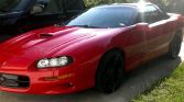 Red 2000 Chevrolet Camaro SS automatic with mods For Sale (1)