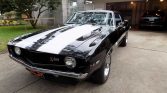 Black 1969 Chevrolet Camaro Z28 Replica Car For Sale (1)