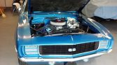 Blue 1969 Chevrolet Camaro SS with 396 ci motor For Sale (1)