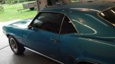 Blue 1969 Chevrolet Camaro SS with 396 ci motor For Sale (7)