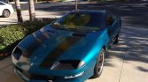 Blue with black stripes 1995 Chevrolet Camaro Z28 For Sale (10)