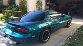 Blue with black stripes 1995 Chevrolet Camaro Z28 For Sale (2)