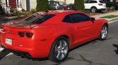 Inferno Orange 2010 Chevrolet Camaro 2SS automatic For Sale (2)