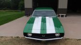 Rallye Green with white stripes 1969 Chevrolet Camaro For Sale 8
