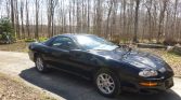 Black 2001 Chevrolet Camaro Z28 automatic no rust For Sale (1)