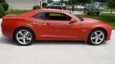 Inferno orange 2010 Chevrolet Camaro SSRS Coupe For Sale (1)