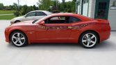 Inferno orange 2010 Chevrolet Camaro SSRS Coupe For Sale (6)