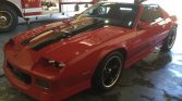 Red 1988 Chevrolet Camaro manual garage kept For Sale (1)