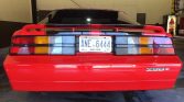 Red 1988 Chevrolet Camaro manual garage kept For Sale (3)