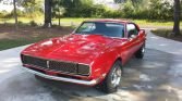 Victory Red 1968 Chevrolet Camaro Rally Sport For Sale (1)