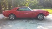 Victory Red 1968 Chevrolet Camaro Rally Sport For Sale (10)