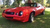 Victory Red 1979 Chevrolet Camaro Z28 400 rwhp For Sale (1)