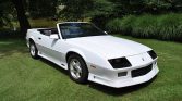 White 1991 Chevrolet Camaro RS convertible For Sale (1)