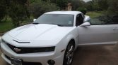White 2010 Chevrolet Camaro 1SS V8 6.2L manual For Sale (4)