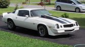 White with black stripes 1979 Chevrolet Camaro Z28 For Sale