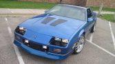 Blue 1989 Chevrolet Camaro IROC-Z 6spd manual For Sale (7)
