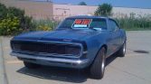 Blue 1st gen 1967 Chevrolet Camaro RSSS For Sale (3)