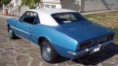 Marina Blue 1967 Chevrolet Camaro V8 automatic For Sale 2 (6)