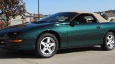 Polo Green 1997 Chevrolet Camaro Z28 convertible For Sale (4)