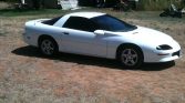 White 1997 Chevrolet Camaro B4C pursuit car For Sale (1)