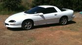White 1997 Chevrolet Camaro B4C pursuit car For Sale (2)