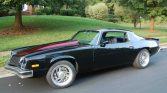 2nd gen black 1977 Chevrolet Camaro 350 small block For Sale (1)