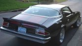 2nd gen black 1977 Chevrolet Camaro 350 small block For Sale (10)
