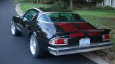 2nd gen black 1977 Chevrolet Camaro 350 small block For Sale (8)